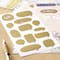 Gold Word Bubble Scratch &#x26; Reveal Stickers by Recollections&#x2122;